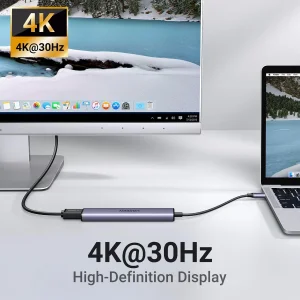 هاب 5 پورت USB-C یوگرین مدل CM136-50209