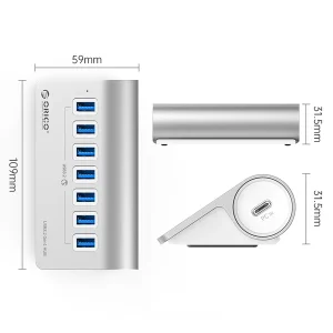 هاب 7 پورت USB3.0 اوریکو مدل M3U7-10