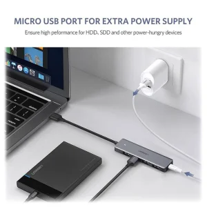 هاب 4 پورت USB 3.0 یوگرین مدل CM219-50985