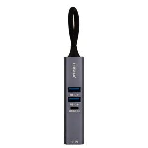 هاب 7 پورت USB-C هیسکا مدل HR-53