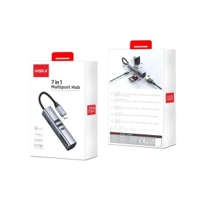 هاب 7 پورت USB-C هیسکا مدل HR-53