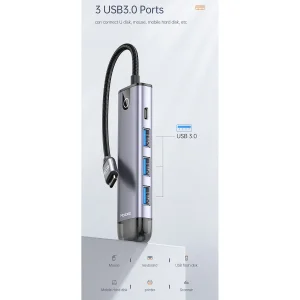هاب 5 پورت USB-C مک دودو مدل HU-775