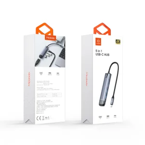 هاب 5 پورت USB-C مک دودو مدل HU-775