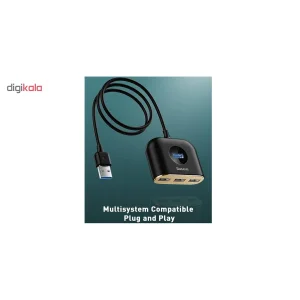 هاب 4 پورت USB 3.0 باسئوس مدل CAHUB-AY