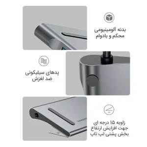 هاب11 پورت USB-C باسئوس مدل CATSX-G0G