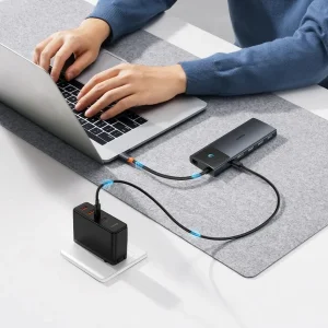 هاب 11 پورت USB-C بیسوس مدل BS-OH098