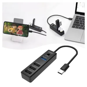 هاب 4 پورت USB ارلدام مدل ET-HUB08