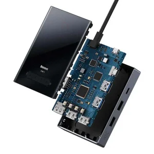 هاب USB-C هشت پورت باسئوس مدل WKYY030413