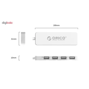 هاب USB 2.0 چهار پورت اوریکو مدل FL01