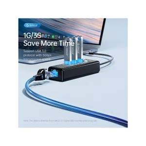هاب 3 پورت usb-C اوریکو مدل PWCUR-C3