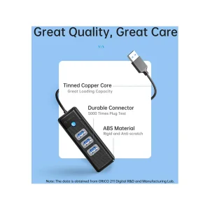 هاب 3 پورت usb-C اوریکو مدل PWCUR-C3