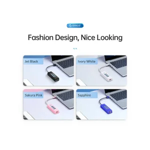 هاب 3 پورت usb-C اوریکو مدل PWCUR-C3