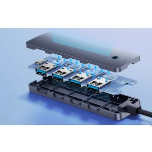هاب 4 پورت USB 3.0 بیسوس مدل UltraJoy 22TB 50cm