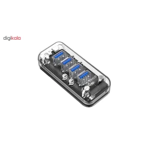 هاب 4 پورت USB 3.0 اوریکو مدل  F4U-U3