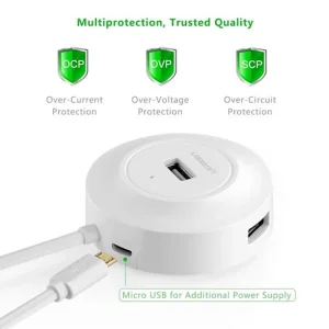 هاب 4 پورت USB2.0 یوگرین مدل CR106-20277