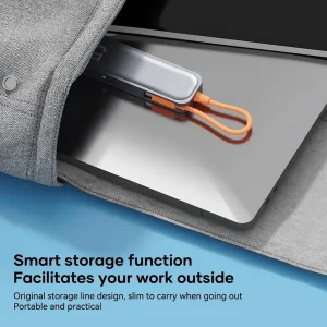هاب 5 پورت USB-C راک مدل RCB-0811