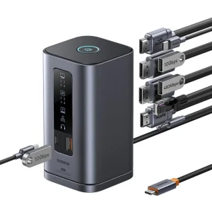 هاب 11 پورت USB-C بیسوس مدل BS-OH137  Spacemate Series
