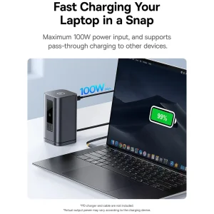 هاب 11 پورت USB-C بیسوس مدل BS-OH137  Spacemate Series