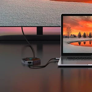 هاب 6 پورت USB-C پرودو مدل POX5Z9