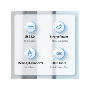 هاب 4 پورت USB 3.0 اوریکو مدل PW4U-C3-015