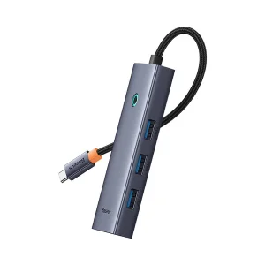 هاب 5 پورت USB-C باسئوس مدل UltraJoy Series HDMI-4K 30Hz Clarity