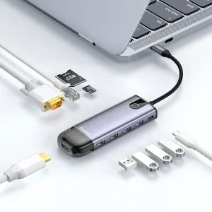 هاب 10 پورت USB-C مک دودو مدل MC742
