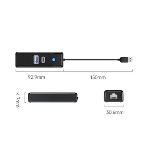هاب USB3.0 سه پورت اوریکو مدل PWCUR-U3