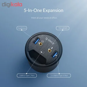 هاب USB 3.0 سه پورت اوریکو مدل DESK-2U1C