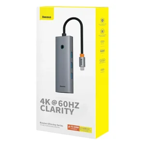 هاب 6 پورت USB-C باسئوس مدل BS-OH118