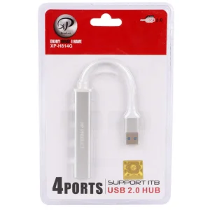 هاب 4 پورت USB2.0 ایکس پی پروداکت مدل H814