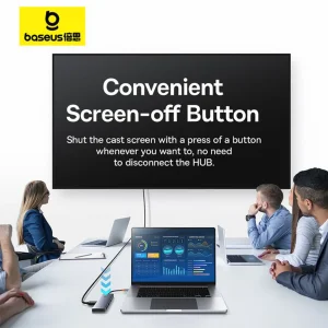 هاب 7 پورت USB-C بیسوس مدل B00052803811-01