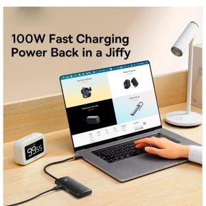 هاب 5 پورت USB-C باسئوس مدل WKQX040002