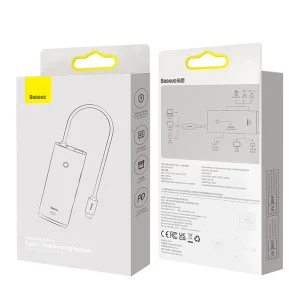 هاب 5 پورت USB-C باسئوس مدل WKQX040002