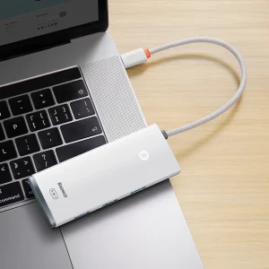 هاب 5 پورت USB-C باسئوس مدل WKQX040002