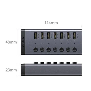 هاب 7 پورت USB. 3 یوگرین مدل CM481-90307