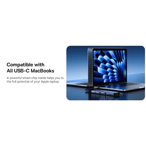 هاب 10 پورت USB-C باسئوس مدل BS-OH161