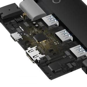 هاب 5 پورت USB-C باسئوس مدل BS-OH018