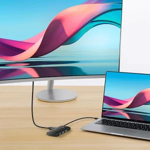 هاب 5 پورت USB-C باسئوس مدل BS-OH018
