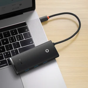 هاب 5 پورت USB-C باسئوس مدل BS-OH018