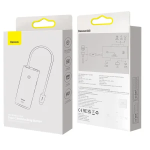 هاب 5 پورت USB-C باسئوس مدل BS-OH018