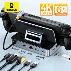 هاب 6 پورت USB-C بیسوس مدل BS-OH115