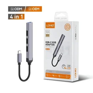 هاب 4 پورت USB-C الدینیو مدل DS-34U