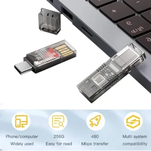 هاب 2 پورت USB  یسیدو مدل GS21