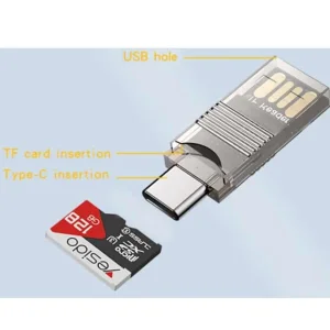 هاب 2 پورت USB  یسیدو مدل GS21