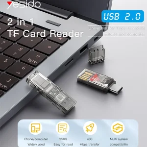 هاب 2 پورت USB  یسیدو مدل GS21