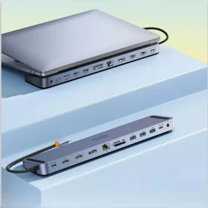هاب 11 پورت USB-C باسئوس مدل BS-OH060
