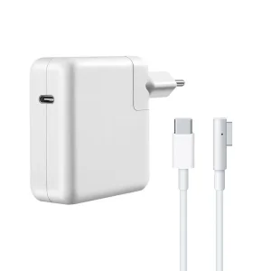 شارژر لپ تاپ 96 وات کوتتسی مدل  MB1090-L96W-U مناسب برای مک بوک به همراه کابل Magsafe 1