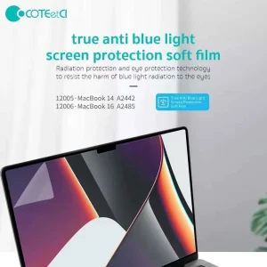 محافظ صفحه نمایش کوتتسی مدل 12006 مناسب برای لپ تاپ اپل MacBook Pro 16 inch A2485/A2780/A2991/A3403/A3186/A3428