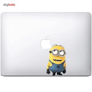 برچسب تزئینی ونسونی مدل Minion Graceful مناسب برای مک بوک