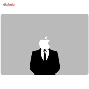 برچسب تزئینی ونسونی مدل Apple Anonymous مناسب برای مک بوک پرو 15 اینچی
